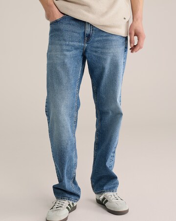 WE Fashion Обычный Джинсы в Синий: спереди