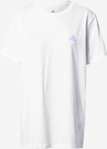 T-shirt fonctionnel ADIDAS PERFORMANCE en blanc : devant