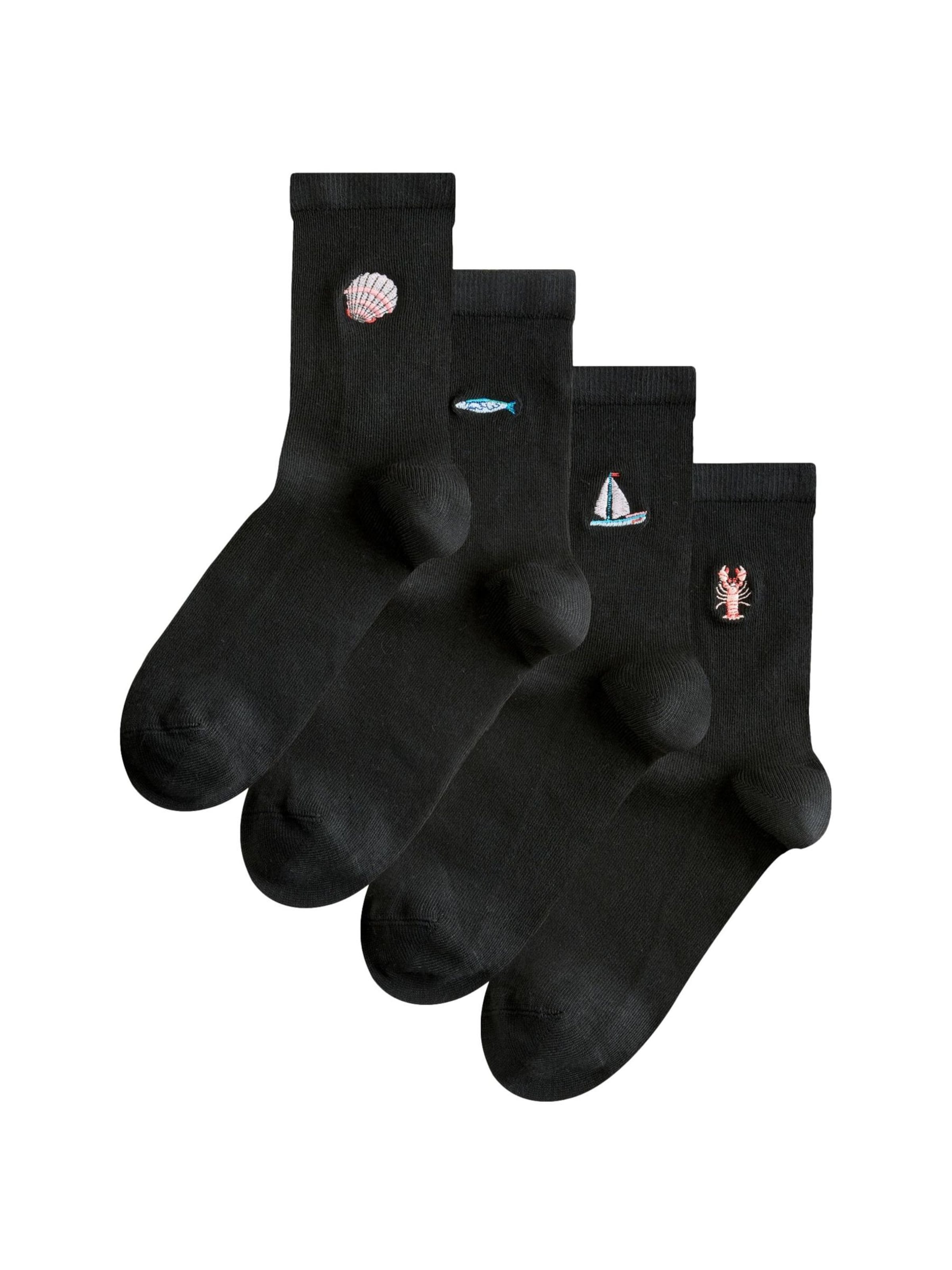 Calzino di Next in nero: frontale