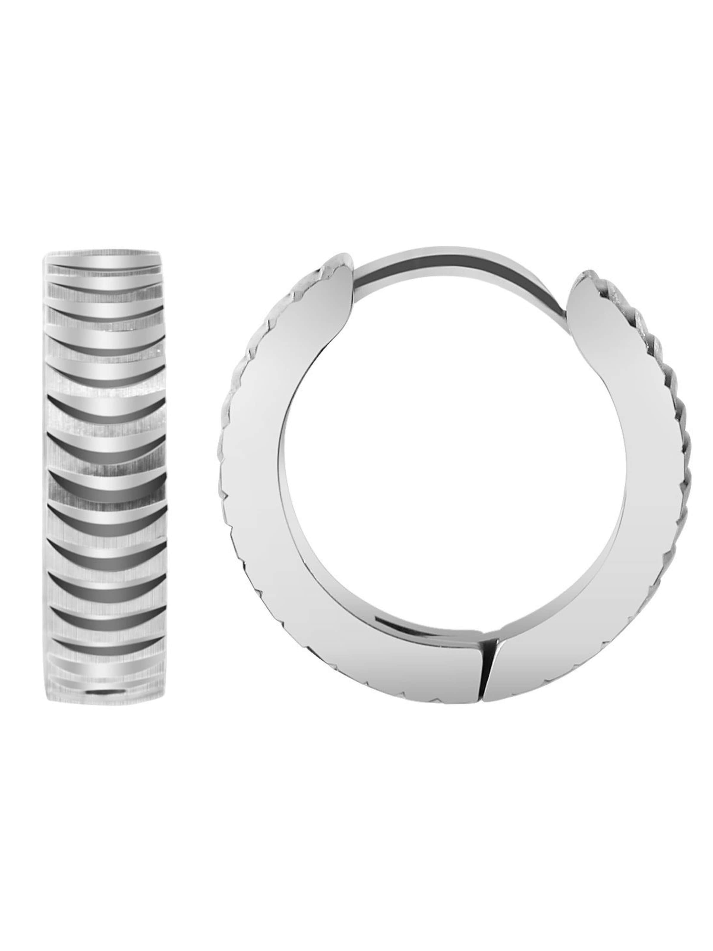 Akzent Earrings 'Timmy, Ionenplattierung' in Silver
