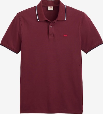 LEVI'S ® Majica 'HOUSEMARK' u morsko plava / boja vina / bijela, Pregled proizvoda