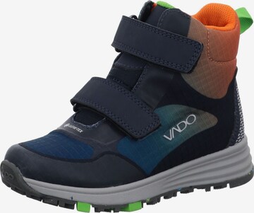 Vado Boots in Blue: front