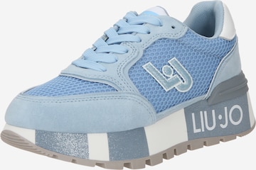 Baskets basses 'AMAZING 25' Liu Jo en bleu : devant