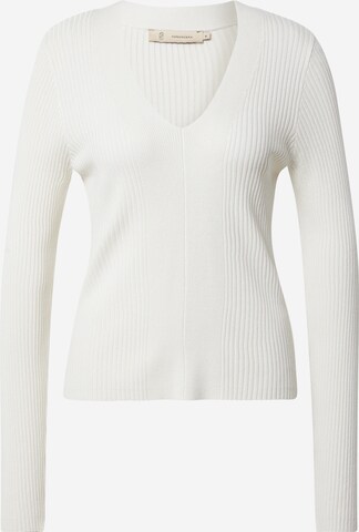 Pull-over 'Tana' Peppercorn en blanc : devant