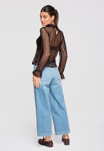 Chemisier Ombre en marron