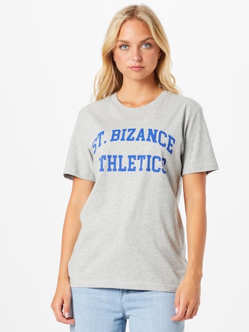 Bizance Paris Shirt 'GUSTIN' in Grijs: voorkant
