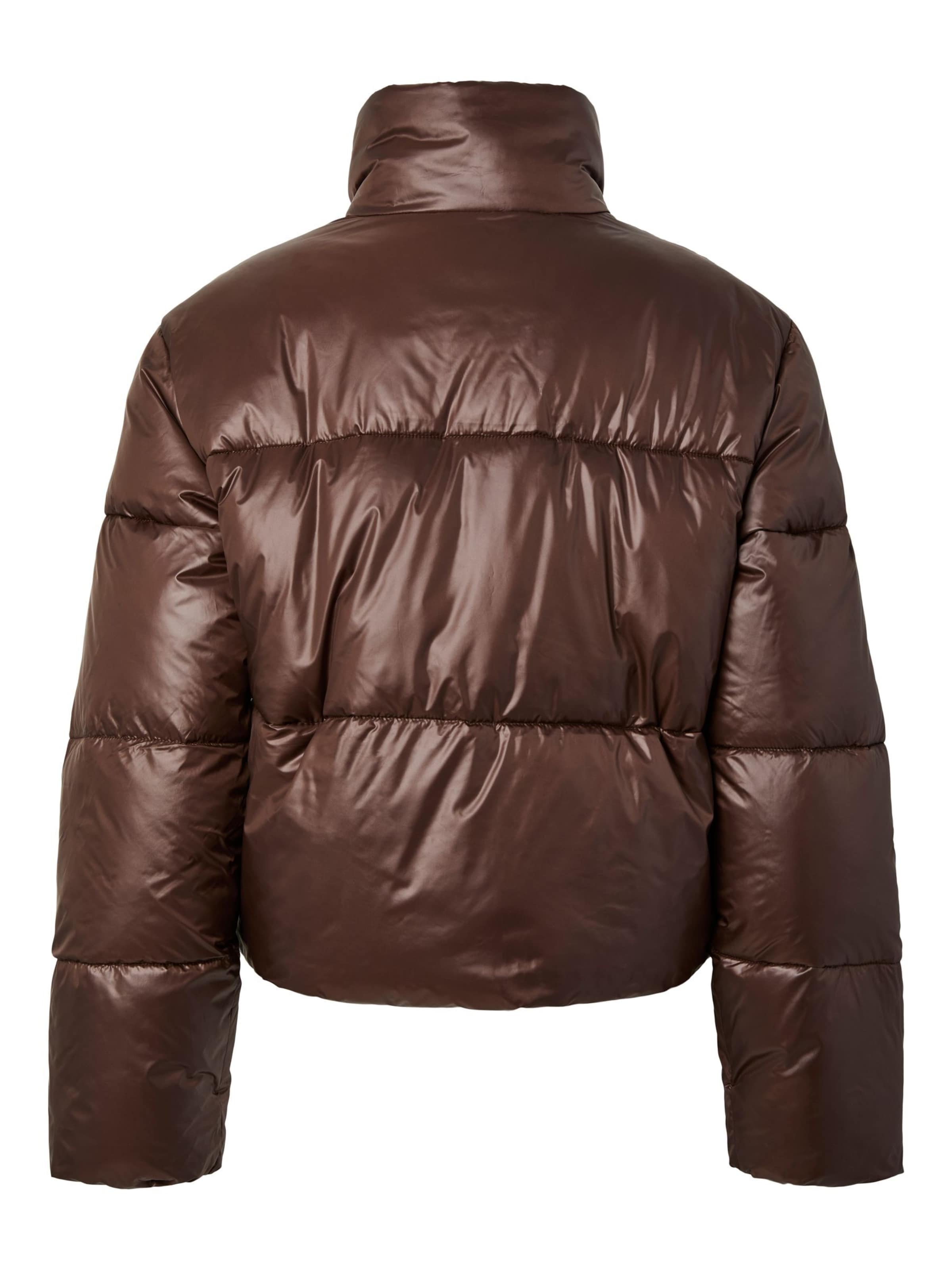 PIECES Übergangsjacke in Braun
