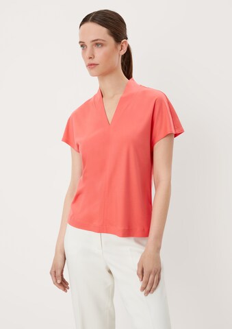 s.Oliver BLACK LABEL Shirt in Orange: front