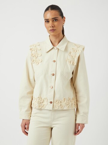 YAS Overgangsjakke 'YASLuina' i beige: forside