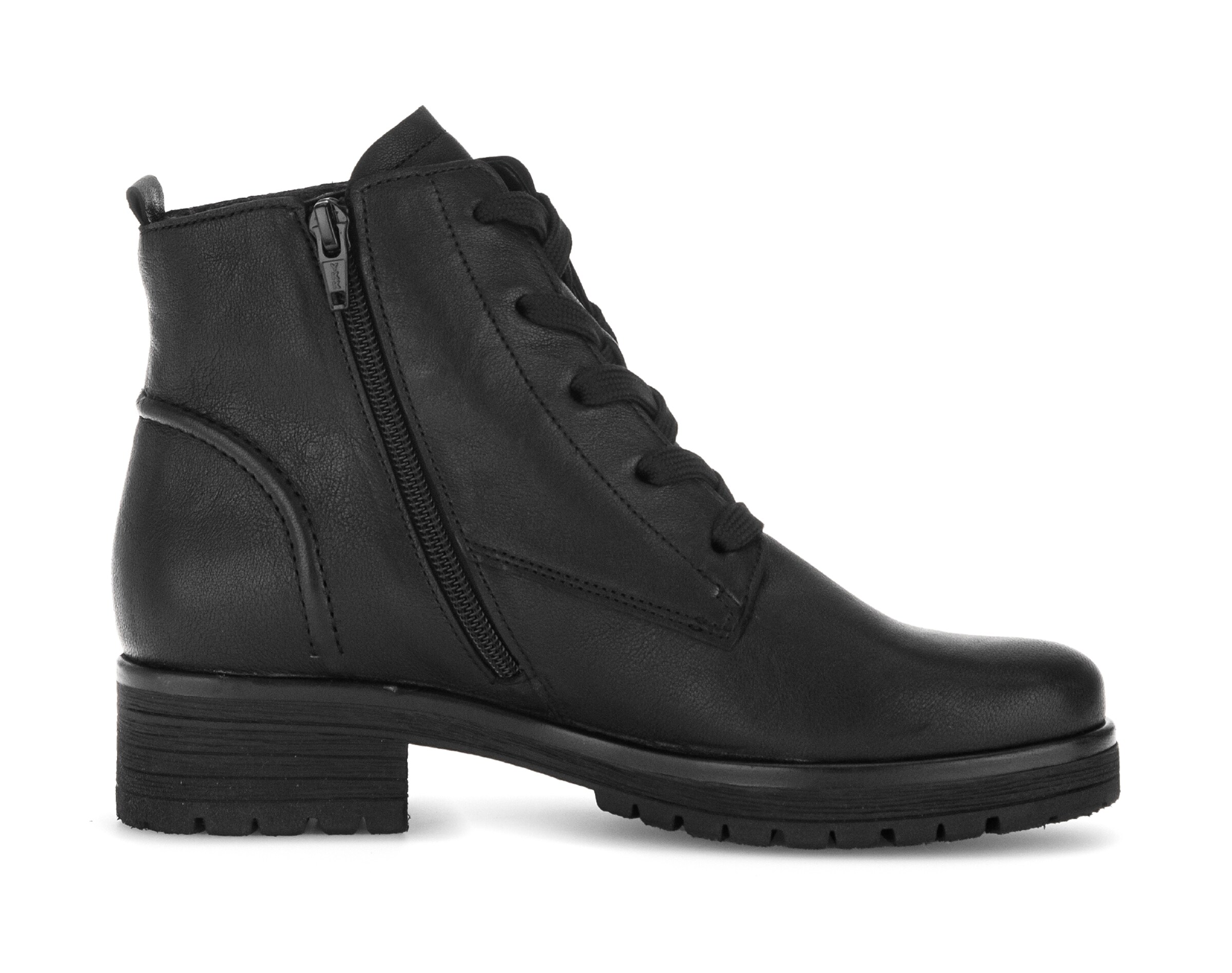 GABOR Lace-up boot in Black