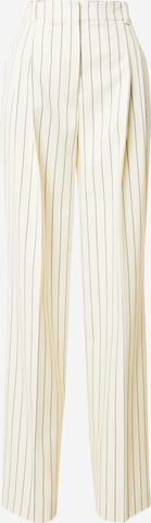 Loosefit Pantaloni con piega frontale 'Havira' di HUGO in beige: frontale