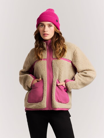 PROTEST Fleecejacke 'PRTSamica'‌‌‌‌ in Lila
