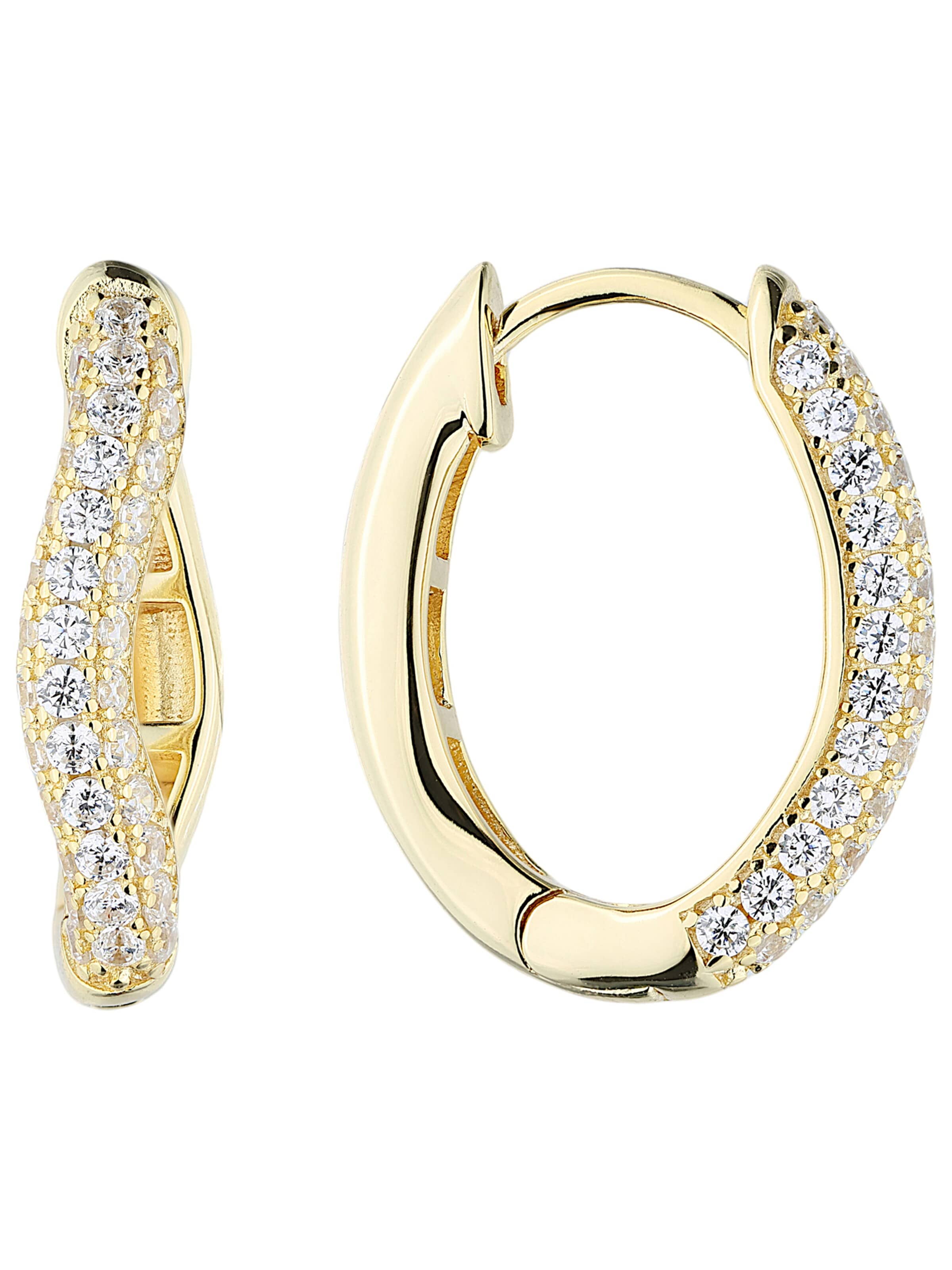 Jobo Ohrringe‌‌‌‌‌‌‌‌ in Gold: Vorderseite