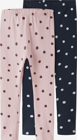 Skinny Leggings 'NMFVIVIAN' NAME IT en bleu : devant