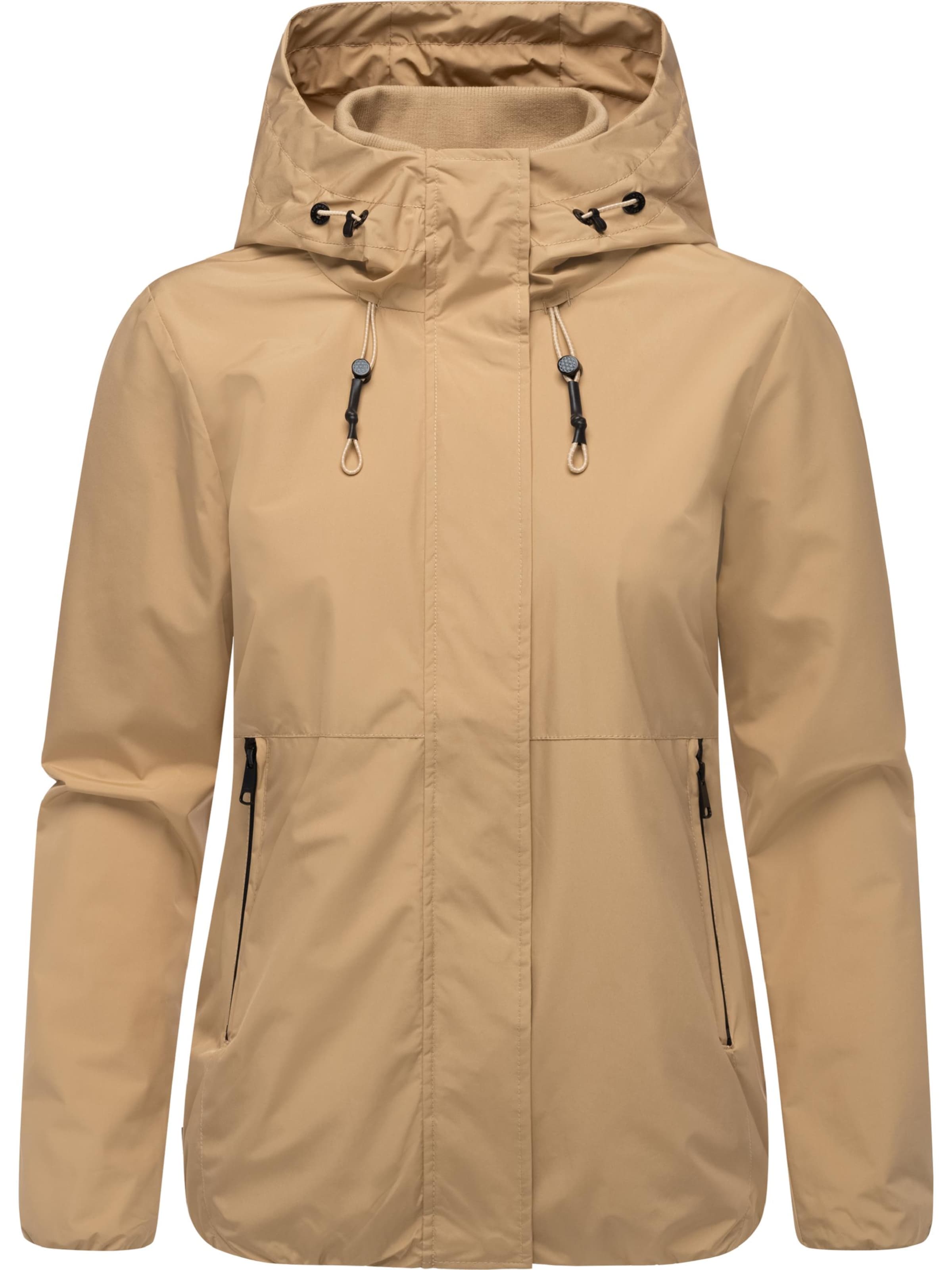 Ragwear Funktionsjacke 'Sunniva' in Beige: Vorderseite