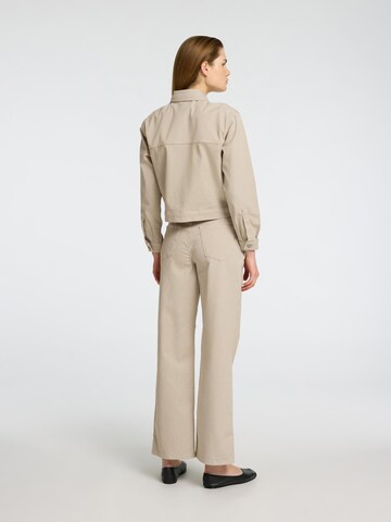 Wide Leg Jean SELECTED FEMME en beige