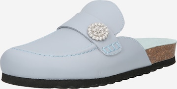 Bianco Pantolette 'Gem' in Blau: predná strana