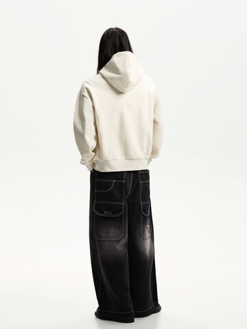 Wide leg Jeans di Bershka in nero