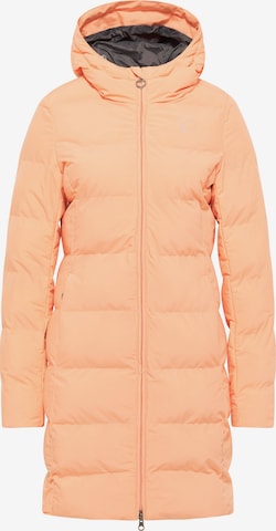 MYMO Winter Coat in Orange: front