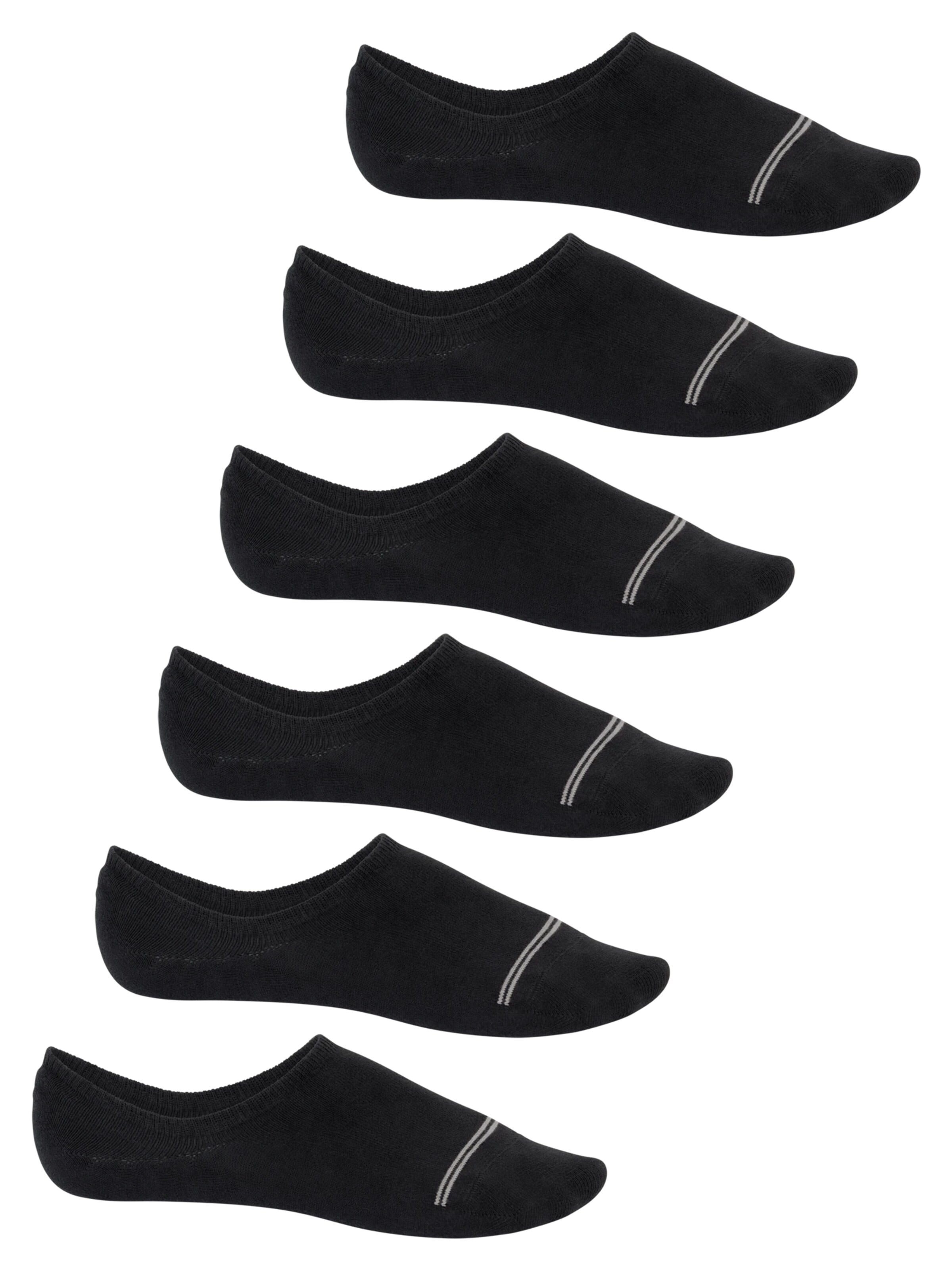 footstar Socks 'EVERYDAY!' in Black: front