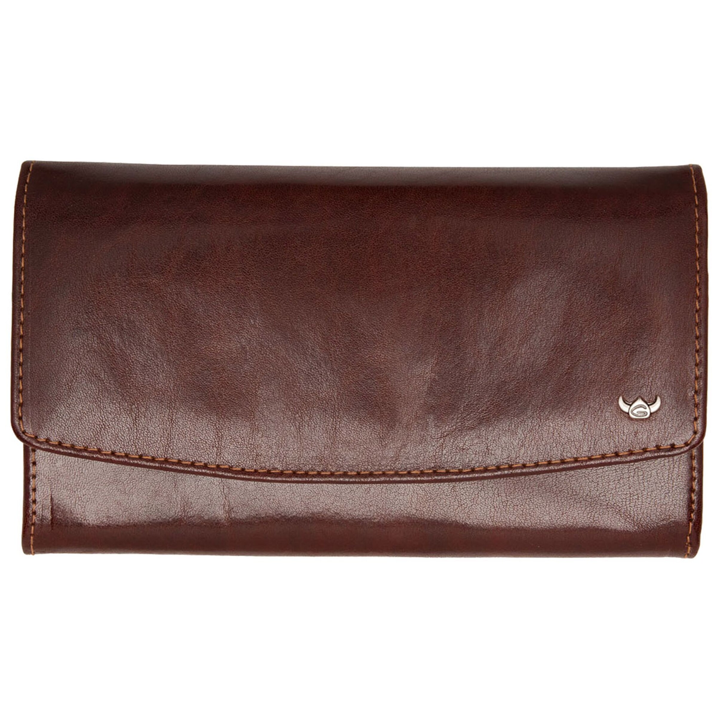 Portamonete 'Colorado' di GOLDEN HEAD in marrone: frontale