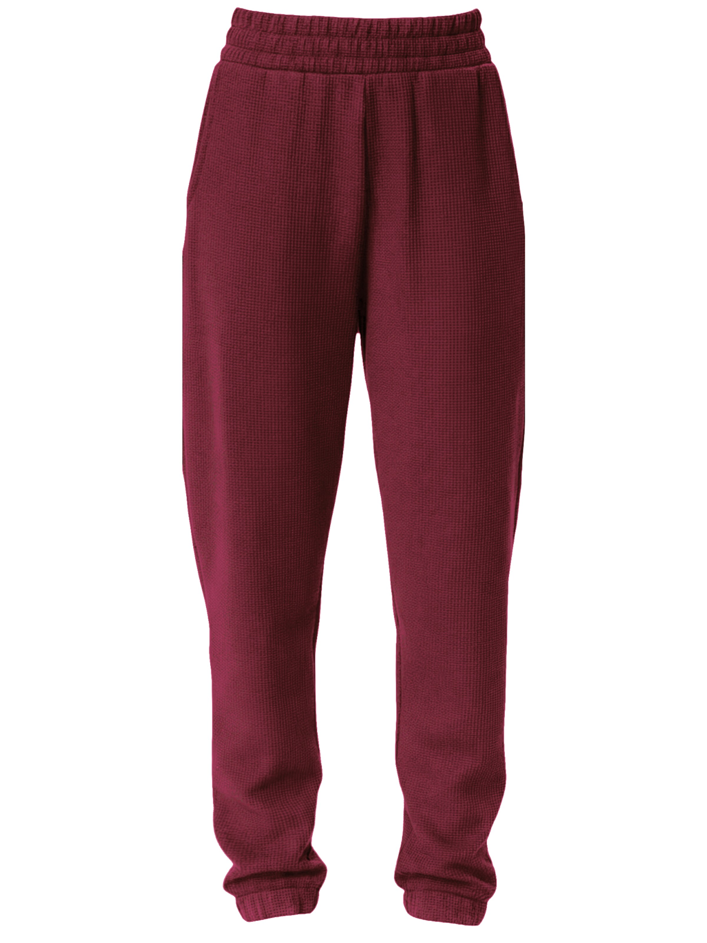 Organication Regular Hose in Rot: Vorderseite