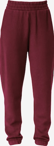 Organication Regular Pants in Red: front