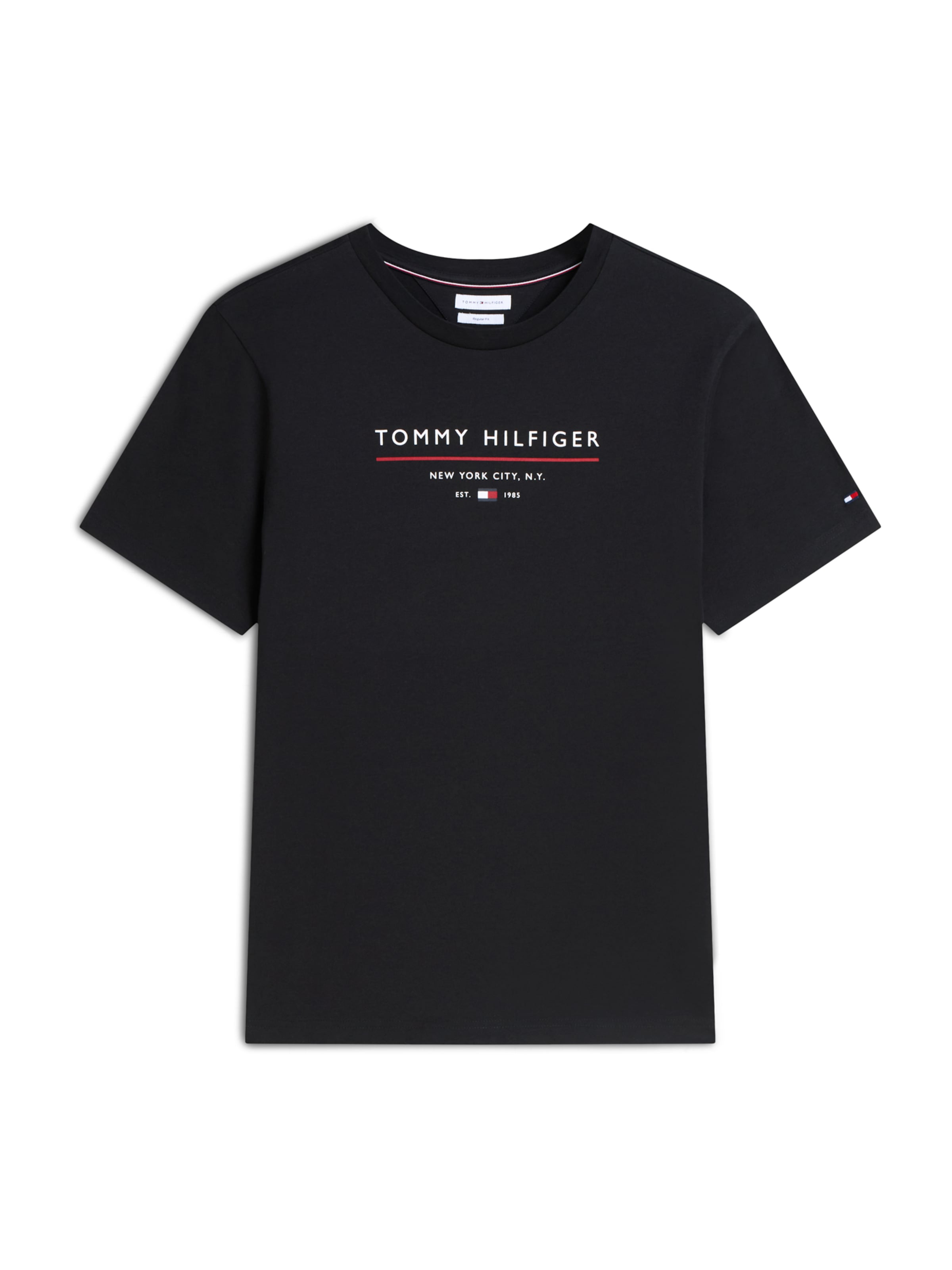 TOMMY HILFIGER - Camisa em preto: frente