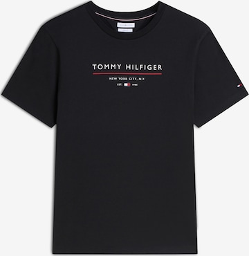 TOMMY HILFIGER - Camisa em preto: frente