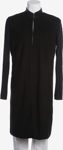 Allude Lederjacke / Ledermantel S in Schwarz: Vorderseite