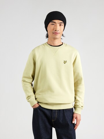 Lyle & Scott Sweatshirt in Groen: voorkant