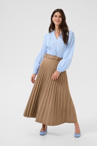 Cream Skirt 'CRCala' in Brown