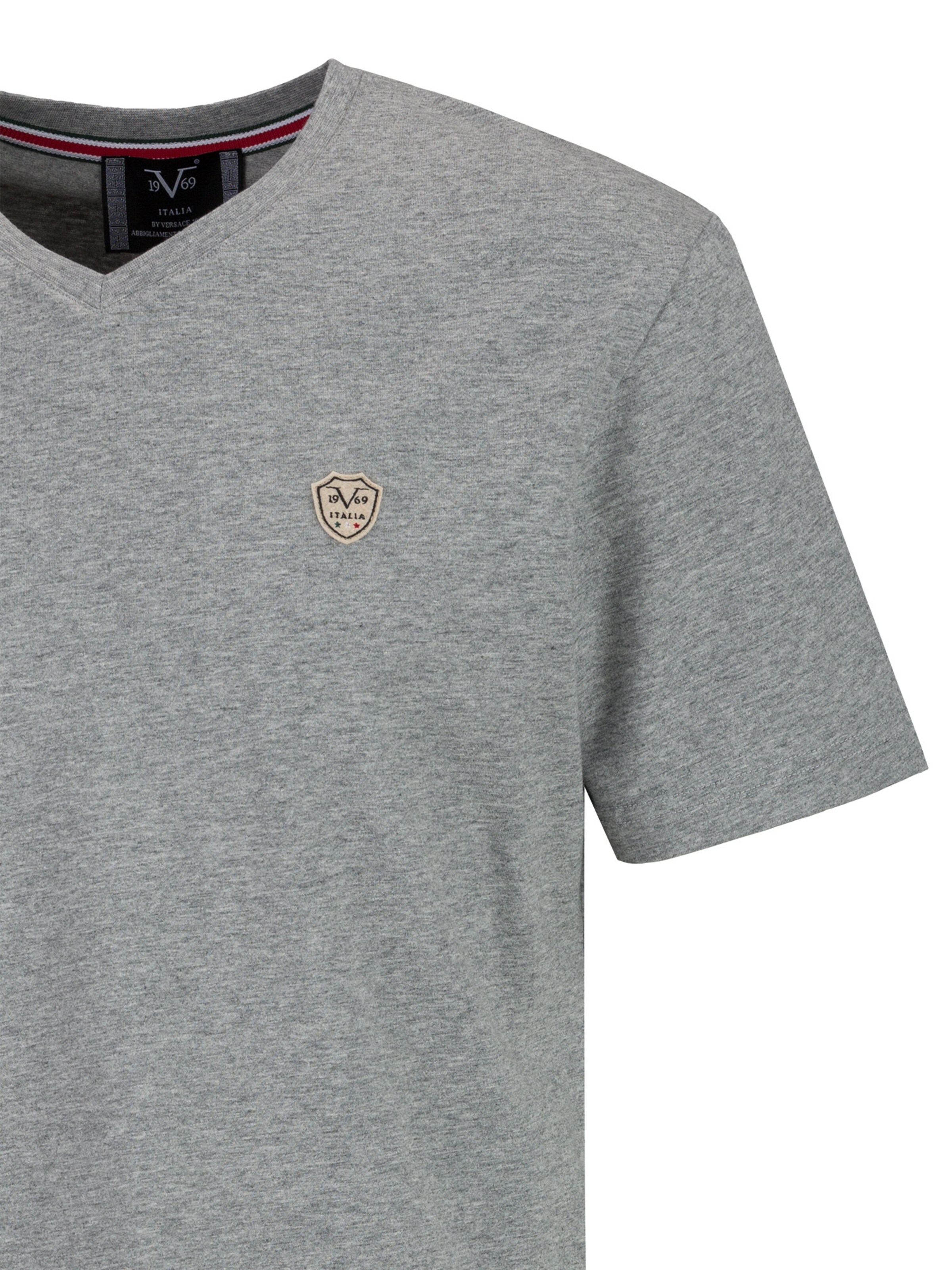 19V69 ITALIA Shirt 'TONI' in Grey