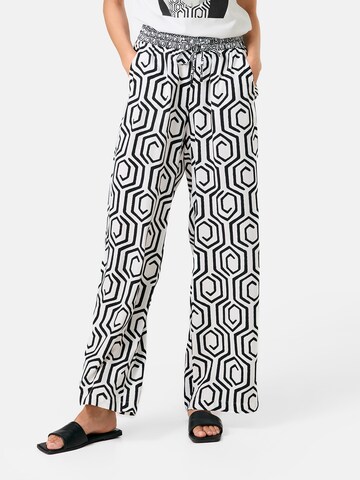 GERRY WEBER - Loosefit Pantalón en beige: frente