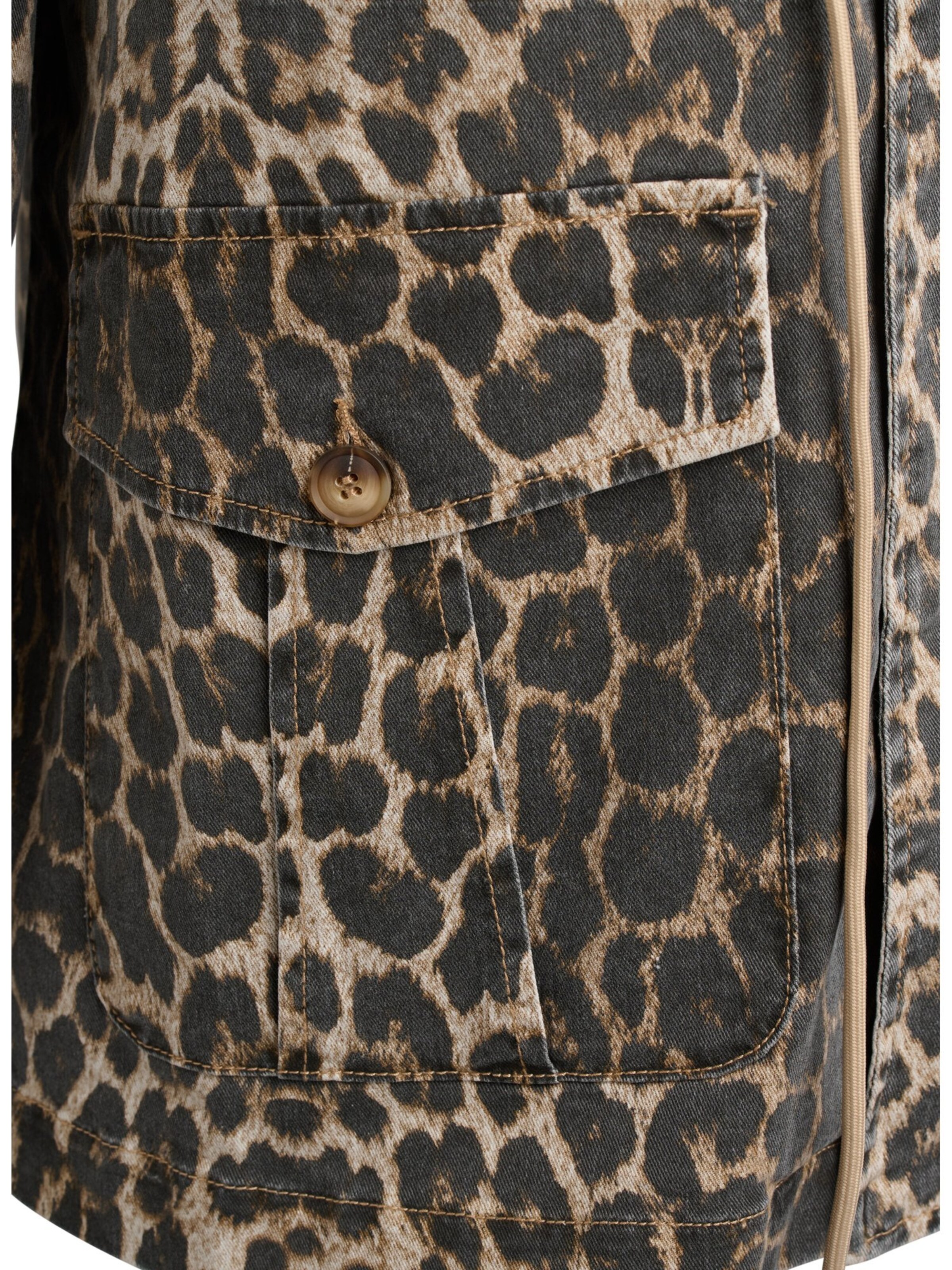 Zizzi Φθινοπωρινό και ανοιξιάτικο μπουφάν 'Jsea' σε καφέ