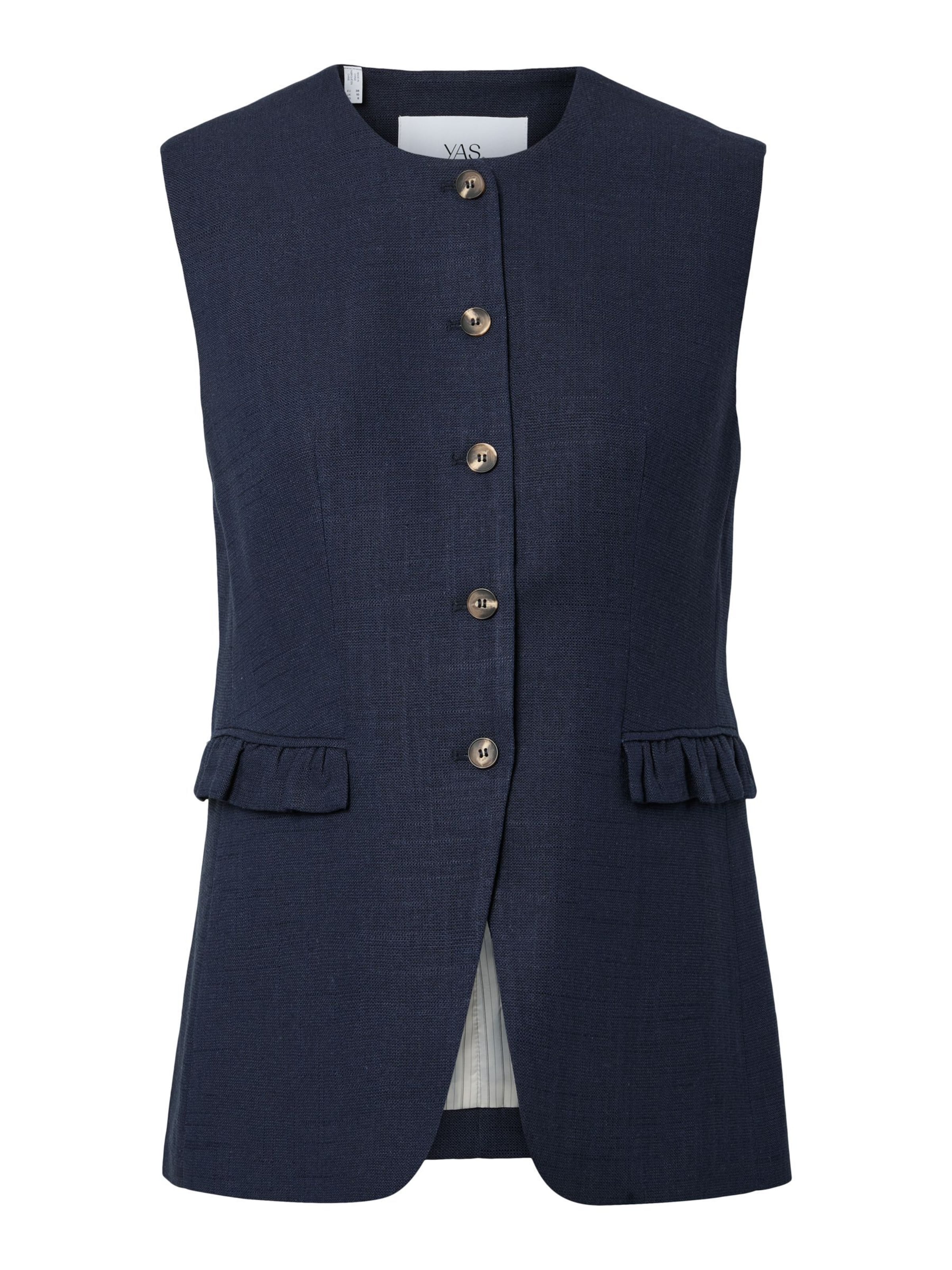 Gilet YAS en bleu : devant