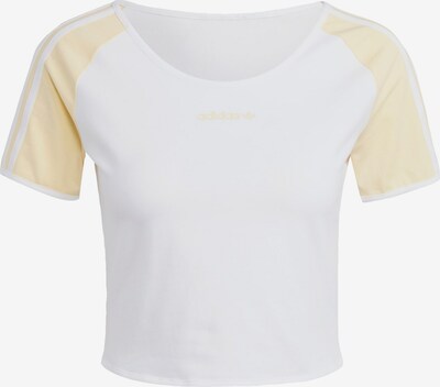 ADIDAS ORIGINALS Shirt in Yellow / White, Item view