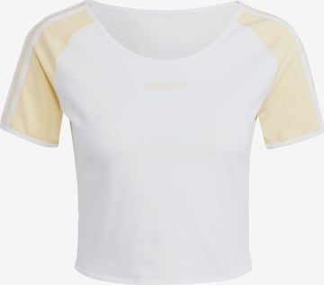 T-shirt ADIDAS ORIGINALS en blanc : devant