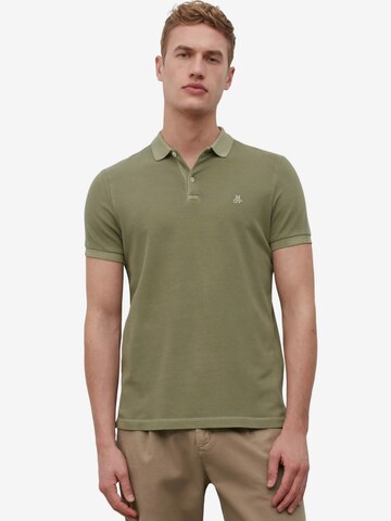 Marc O'Polo Regular fit Shirt in Groen: voorkant