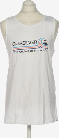 QUIKSILVER T-Shirt XL in Weiß: predná strana