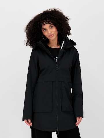 Alife and Kickin Between-seasons coat 'NoelieAK A' in Black: front