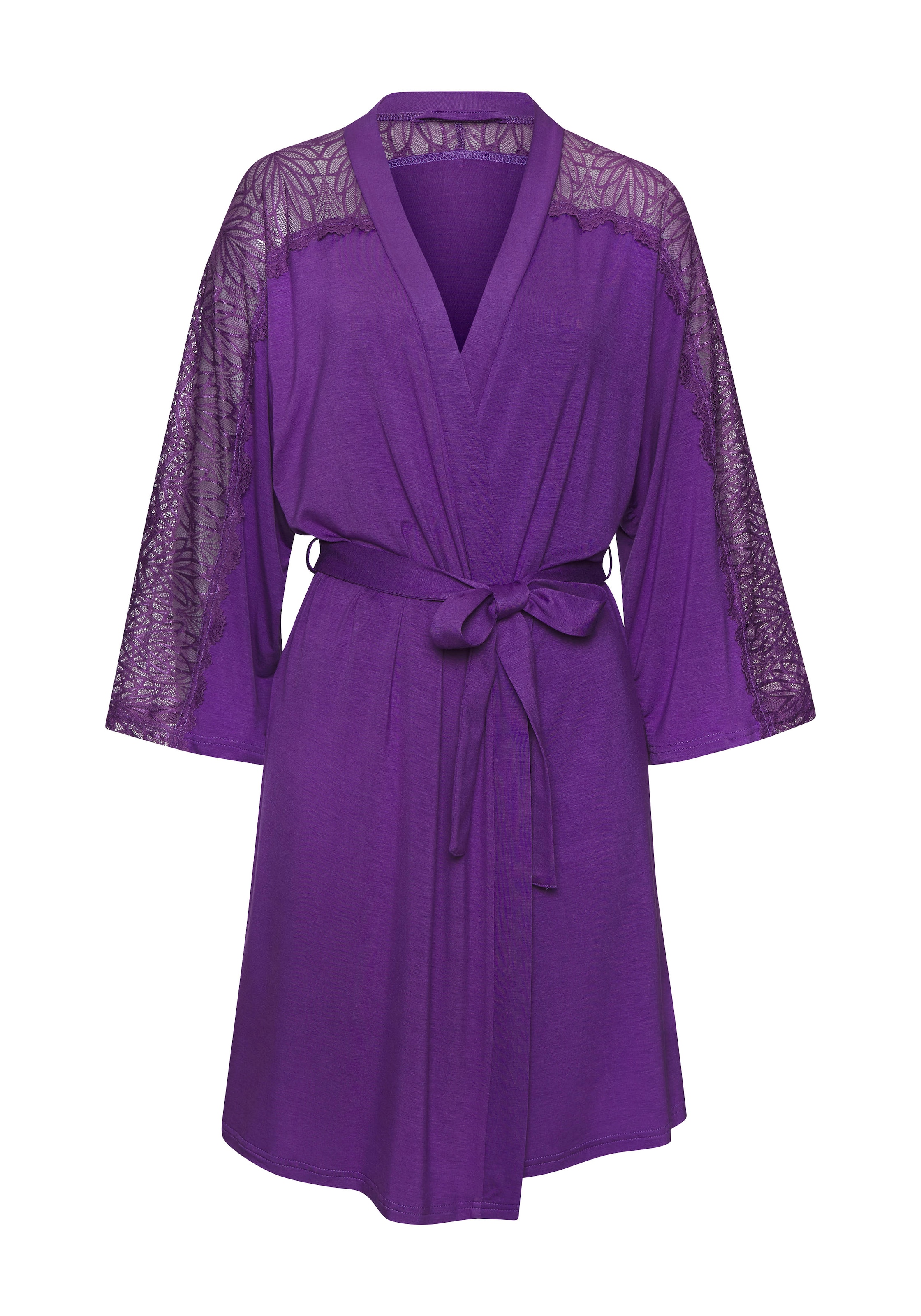 LASCANA Kimono – fialová: přední strana