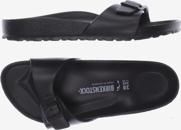 BIRKENSTOCK Sandalen 38 in Schwarz: predná strana