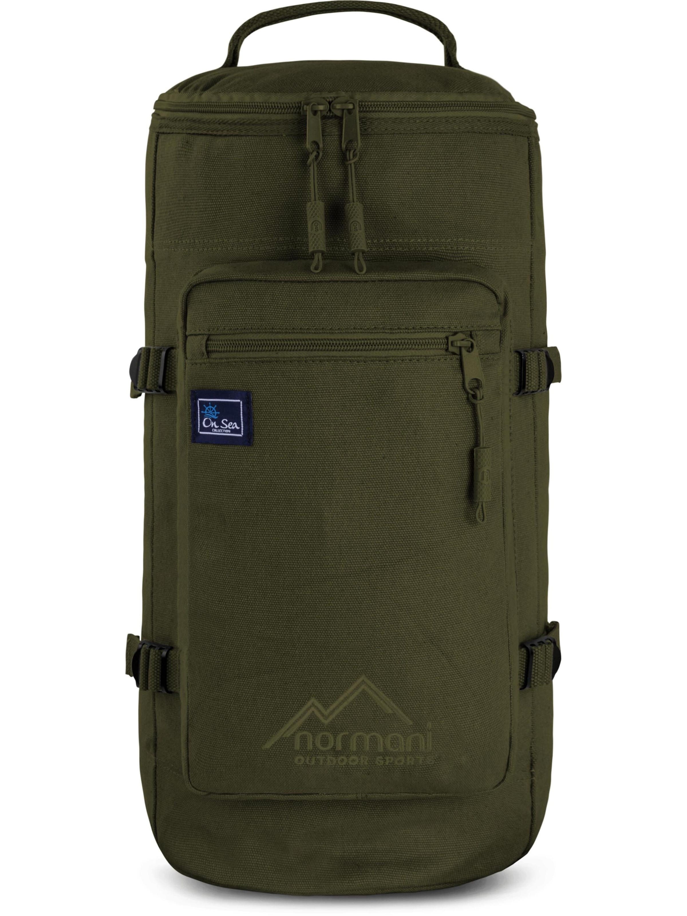 Sac à dos 'Sub' normani en vert : devant