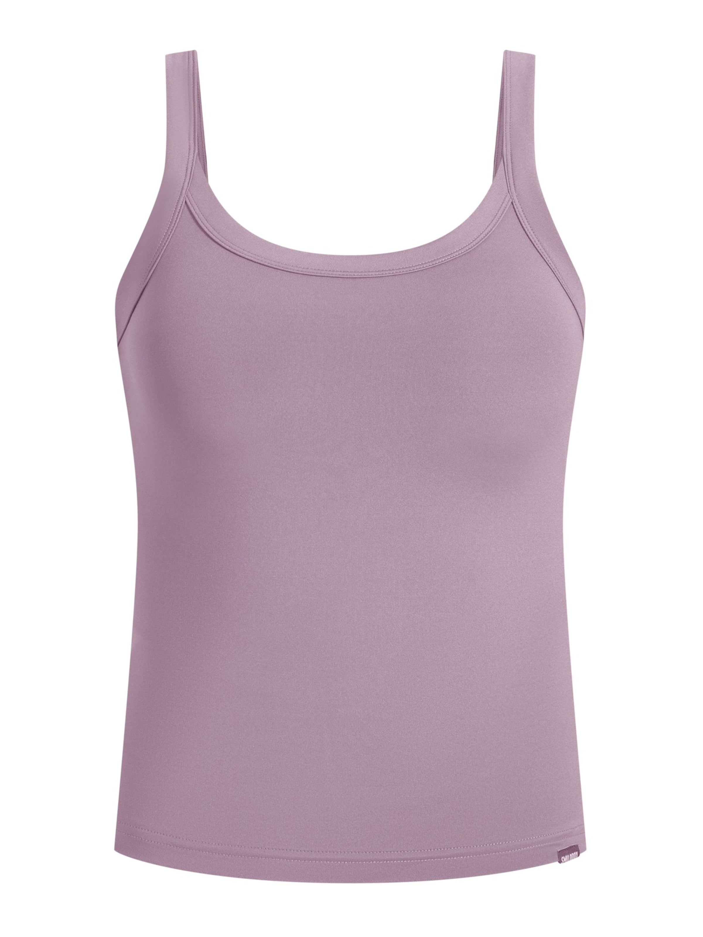 Smilodox Top ' Missie ' in Purple: front