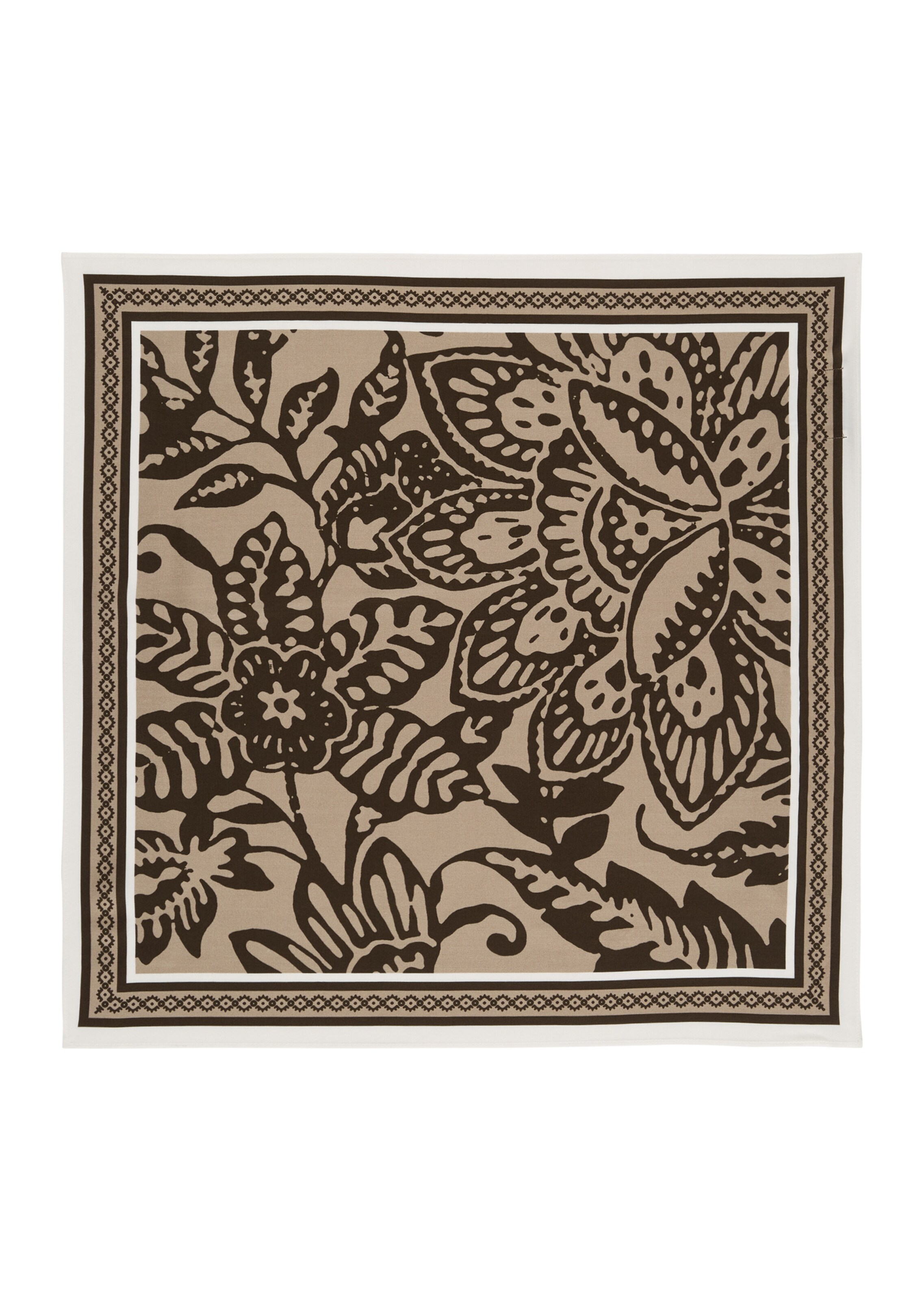 Marc O'Polo Tuch in Braun: Vorderseite