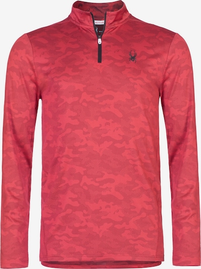 Spyder Camiseta deportiva en gris / rojo, Vista del producto