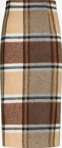 Nicowa Skirt 'Lanowa' in Brown: front