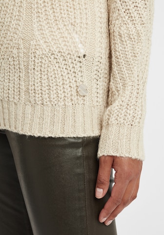 Oxmo Pullover 'Chiara' in Beige