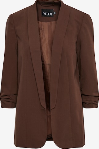 Blazer 'PCBOSELLA' Pieces Tall en marron : devant